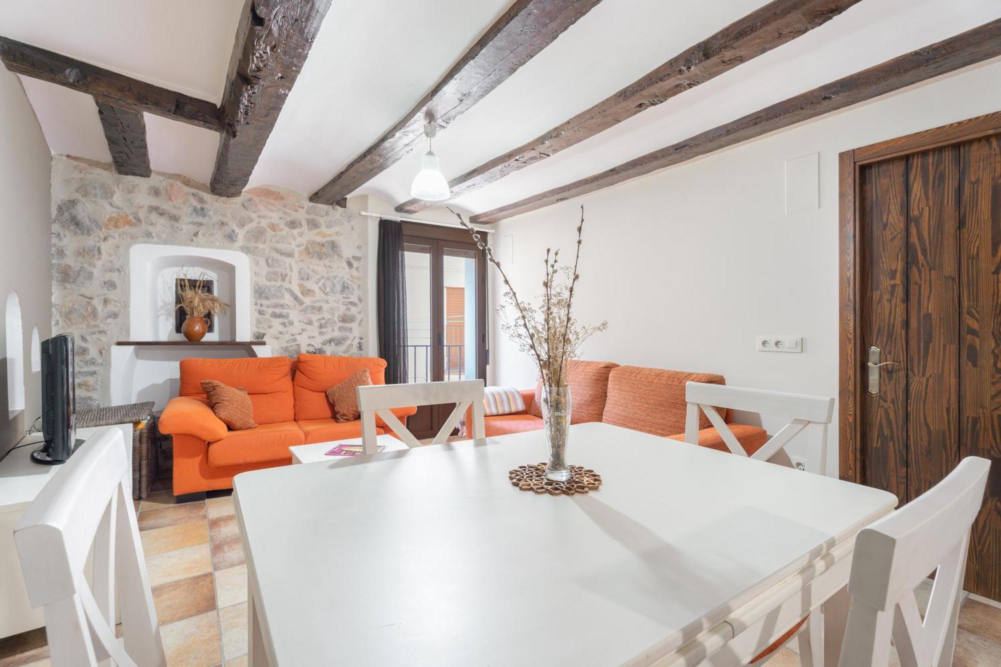 Apartamento Casa El Cojo 1A Alcala De La Selva Luaran gambar